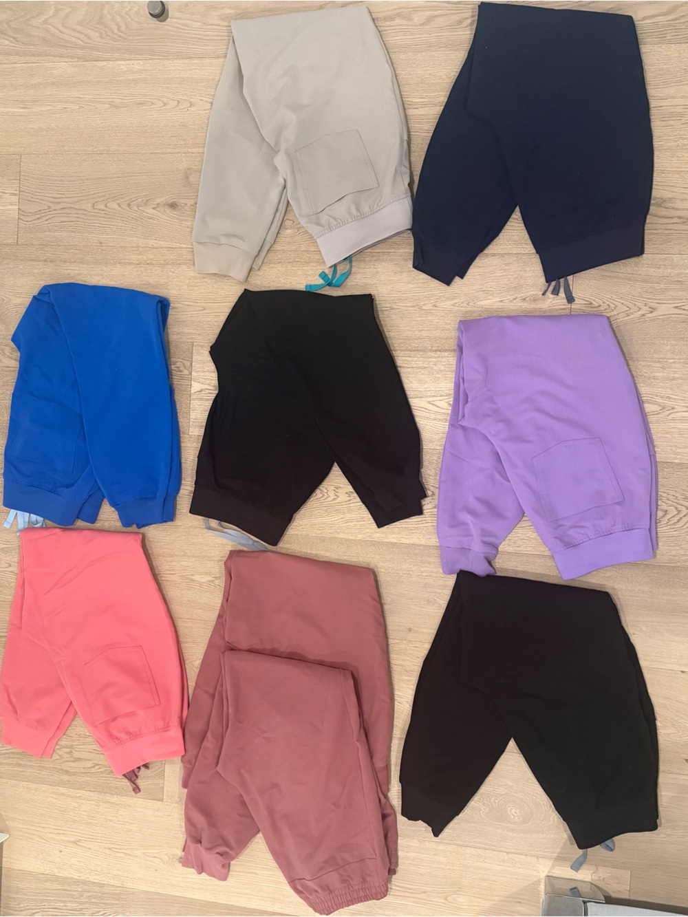 Figs Women's Jogger Pants - Black, Blue, Purple, Coral, Mauve, Tan, Gray